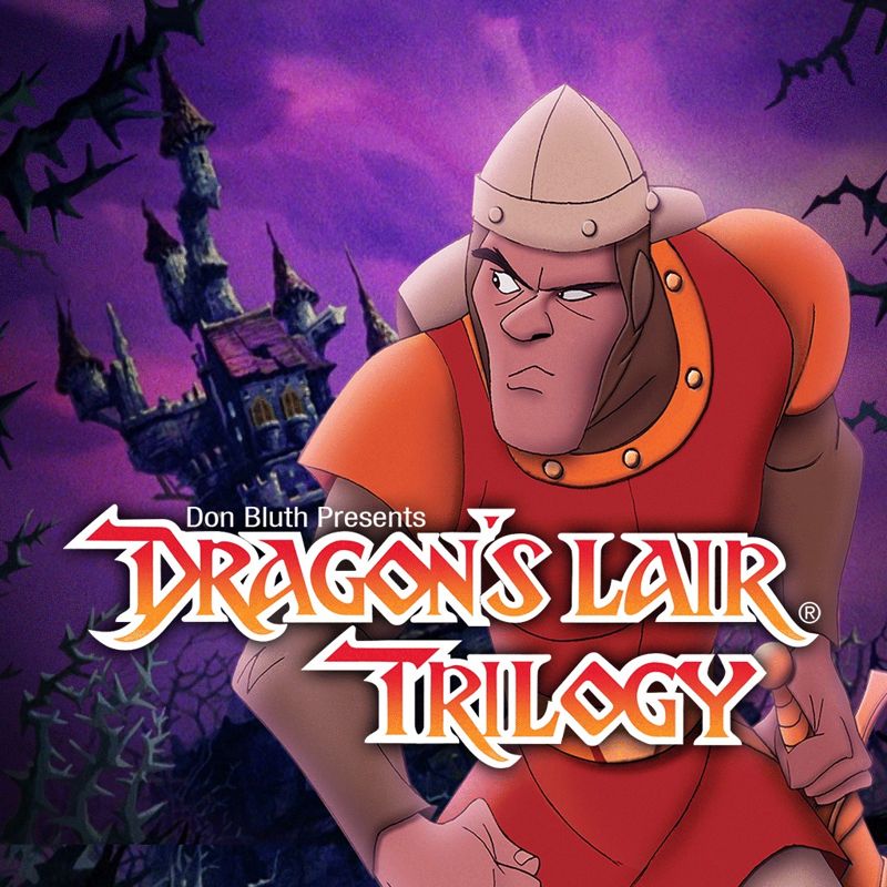 Dragon's Lair Trilogy box art for Playstation 4